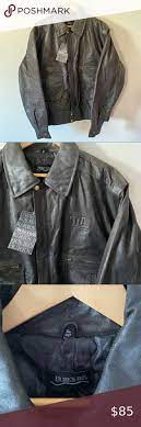 Nwt Burk S Bay Genuine Leather Nra Jacket