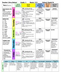 Erica S Ed Ventures My First Grade Plan Book Teacher Lesson Plans Lesson Plan Book Lesson Plan Book Templates