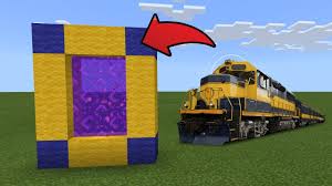 Minecraft pocket edition train mod. How To Make A Portal To The Train Dimension In Mcpe Minecraft Pe Youtube