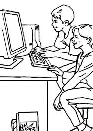 Malvorlage Computer Kostenlose Ausmalbilder Zum Ausdrucken