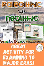 Paleolithic Vs Neolithic Activity Paleolithic Neolithic Activities