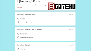Nah, tentunya sobat tidak mau ketinggalan kan dengan form nya, jadi berikut adalah link ujian bts army docs google form terbaru. Link Ujian Seberapa Yadong Quiz Kamu Docs Form Google Debgameku