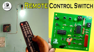 The circuit is using a 5v relay switch at the output from which you can connect any ac appliance like fan, light, lamp etc. Wireless Remote Control Light Switch For Home With Circuit Diagram Youtube