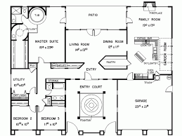 They're perfect if you live in a warmer climate where snow and ice combined with extremely low temperatures are not a big problem. Spanish Style House Plans Interior Courtyard Home Plans Blueprints 2556