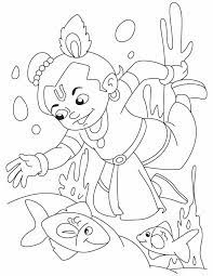 Shri krishna with potfuls of milk. 9 Pics Of Lord Krishna Coloring Pages Sketch Coloring Page Coloring Pages Art Drawings For Kids God Art