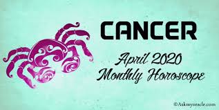 Work atmosphere may not be very satisfactory. Cancer April 2020 Horoscope Cancer Monthly Horoscope