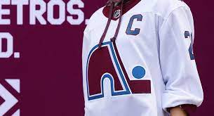Louis blues center ivan barbashev, front, moves the puck to the net as colorado avalanche center tyson jost defends in the first period of game 1 of an. Colorado Avalanche S Quebec Nordiques Inspired Sweater Is The Top Selling Reverse Retro Jersey In The Nhl