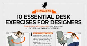 Move closer to one leg of your desk, lift the ball of one foot off the floor, and. 10 Simple Exercises For Designers And Desk Workers To Stay Fit