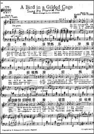 Bird In A Gilded Cage Lyrics A Bird In A Gilded Cage The Players Theatre