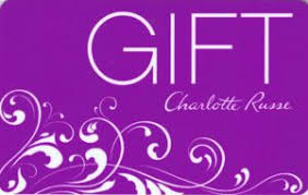 There's always room in your wardrobe for a whole lotta new, right? Gift Card Purple Charlotte Russe United States Of America Charlotte Russe Col Us Cha Sv0801900