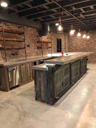 Cost To Refinish Basement Renovating Basement On A Budget Basement Home Theater Ideas Basement Bar Design Rustic Basement Industrial Basement Bar