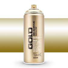 Gold Matt Montana Spray Paint 400ml