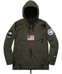 Supreme X The North Face Trans Antarctica Expedition Pullover Olive Size L Mens Outfits Pullover Jacket The North Face