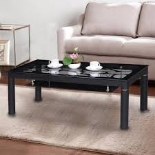 The uttermost warring iron coffee table features a transitional design inspired by ancient horse bridles. Royaloak Elina Glass Coffee Table Price In India Buy Royaloak Elina Glass Coffee Table Online At Flipkart Com