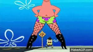 Patrick Star Rock GIF - Patrick Star Rock Long Legs - Discover & Share GIFs