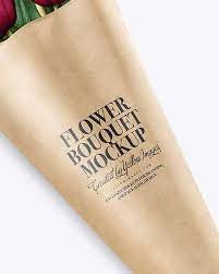 Download Download Flower Bouquet In Kraft Paper Wrap Mockup Psd Psd Product Packaging Mockup Set To Showcase Your Branding Design In A Photorealistic Look This Free Psd Mockup Easy To Edit With