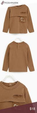 Last Chance Zara Baby Dinosaur Long Sleeve Tee Zara Baby Long Sleeve Tees Zara Shirt