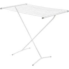 Der obi ausziehbare wäscheständer überzeugt durch schönes design und funktionalität. Dandibo Waschestander Badewanne Standtrockner Weiss 93874 Faltbar Schmal Metall Ohne Flugel Ohne Rollen Platzsparend Zusammenklappbar