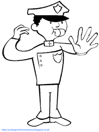 Aneka Gambar Mewarnai Gambar Mewarnai Polisi Untuk Anak Paud Dan Tk Sebelumnya Gambar Mewarnai Halaman Mewarnai Kartun Warna