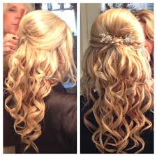 In most cases the goal of hairstyles for long thin hair is to transform the shape without sacrificing the length. Wedding Hairstyles Wedding Hairstyles For Long Curly Hair Half Up