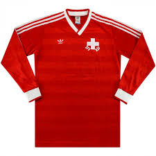Grab your blue and yellow crayons and colour in ukraine's football kit for the euro 2016. Adidas 1984 Switzerland Match Issue Home Shirt Hopsuisse Hopsvizra Matchworn Shirts Football Shirts Football Kits