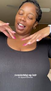 Vamped up my hair and now I feel like me again🥰🖤 . . #hairtok  #blackgirlhair #blackhair #texturizedhair #curlyhair #coilyhair #4chair  #shorthairstyles #scurl #shorthairblackwomen #zimtiktokers ...