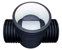 Polyethylene manhole - MADE FROM PIPE - Polieco - recessed