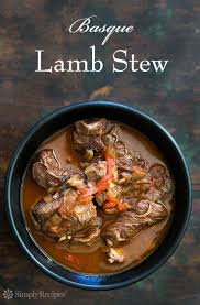 Basque Lamb Stew Recipe Simplyrecipes Com Recipe Lamb Stew Recipes Lamb Stew Lamb Recipes