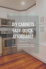 Diy Cabinets From Lily Ann Easy Quick Affordable Kitchen Diy Cabinets Cheap Cabinets Rta Kitchen Cabinets