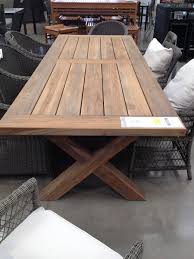 Teak Outdoor Dining Table Bunnings Mobilier De Salon