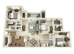 Maybe you would like to learn more about one of these? 50 Three 3 Bedroom Apartment House Plans Architecture Design Apartment Floor Plans House Plans Apartment House Plans