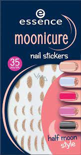V neděli jsem se konečně odvážila zkusit nálepky na nehty od essence. Essence Moonicure Nalepky Na Nehty 01 Half Moon Glam 1 Arsik Vmd Drogerie A Parfumerie