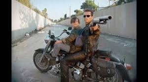 Bike is not only for fucking. The Terminator 2 All Bike Scenes Harley Davidson Fat Boy Schwarzenegger Youtube