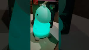 Testing The Globe Electric Tommy Dinosaur White Multicolor Changing Integrated Led Youtube Free delivery and returns on ebay night lights └ lighting & fans └ home & garden all categories food & drinks antiques art baby books, magazines business cameras cars, bikes.