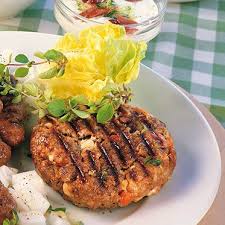 Hacksteaks Mit Feta Bifteki Rezept Hackfleisch In 2019 Hacksteak Rezepte Und Bifteki Rezept