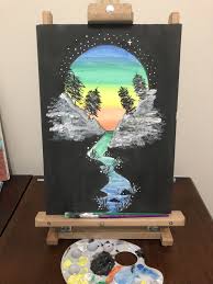 Art Sanat Tuval Boyama Firca Acrylic Acrylicpainting Soyut Tuval Cizim Egitimleri Tuval Sanati