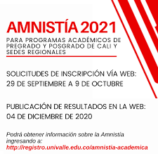 Amnistia e indulto sono in realtà due provvedimenti. Amnistia 2021 Registro Academico Univalle Facebook