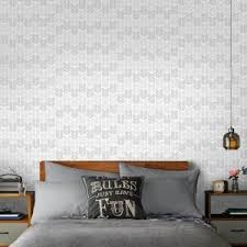 Graham Brown Oiti Silver Vinyl Strippable Wallpaper Covers 56 Sq Ft 103165 The Home Depot Removable Wallpaper Silver Removable Wallpaper Silver Wallpaper