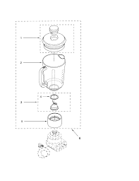 kitchenaid ksb5wh3 blender parts