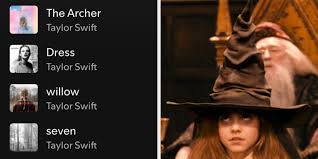 Taylor Swift Songs Hogwarts House Quiz