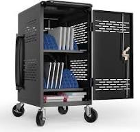 Fully Assembled 20 Devices Laptop Charging Cart - Tablet Storage Cart for  Chromebook iPad, Mobile Laptop Charging Station for Classroom Office - ...