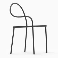 Melt Chair From The Black Collection By Oki Sato Co Founder Of Japanese Design Studio Nendo For New Singaporean Desi Minimal Chairs Chair Design Metal Chairs