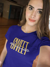 Chocolate Lovers Funny Shirt, Chocolate Logo Shirt, Sweet Like Chocolate  Women's Crewneck T-shirt