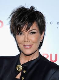 Having fun with a textured bob on@krisjenner yesterday. clothing, outerwear, blazer, shoulder, neck, waist, leg, beige . Pin On Hair Styles