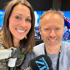 📻 Always good times in the ZB studio with @timbev Check out the Health Hub  podcast to tune into a great chat