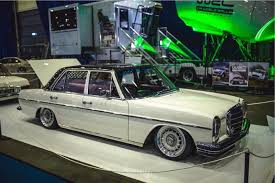 Legit Mercedes W114 With Custom Bundt Alloy Wheels Mercedes W114 Mercedes Alloy Wheels Repair