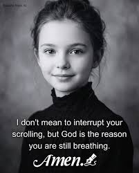 Proverbs 8:17)"I love them that love me; and those that seek me early shall  find me."**