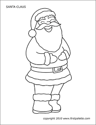 Christmas coloring pages are just so much fun! Santa Claus Free Printable Templates Coloring Pages Firstpalette Com