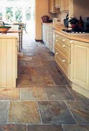 I love the geometric shape which feels very modern but it's a classic pattern that can be found back in many original farmhouses and cottages. Wonderful Old Farmhouse Design Ideas To Get Classic Scheme Slate Flooring Kitchen Flooring Kitchen Floor Tile