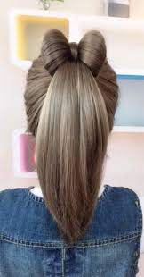 Long outward curls with one side tucked behind ear. Easy Hairstyle Girls Girls Easy Hairstyle Cute Hairstyle Girls Quick Hairstyle For Girls Cute Hair Bow Hairstyle Cute Hairstyles For Short Hair Hair Videos